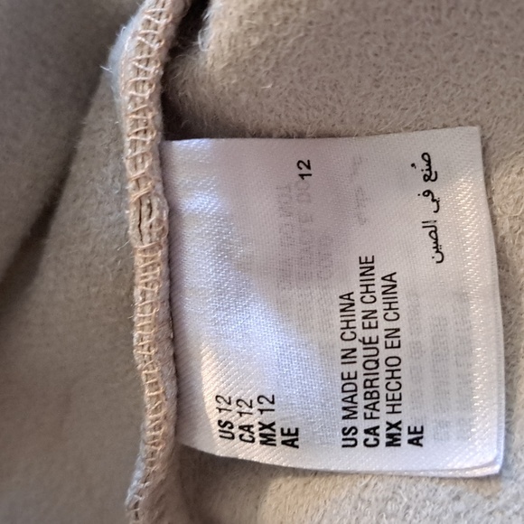 Bar Ill Faux Leather Mini Skirt With Bow Detail, Natural Nude Size 12 - Picture 6 of 6